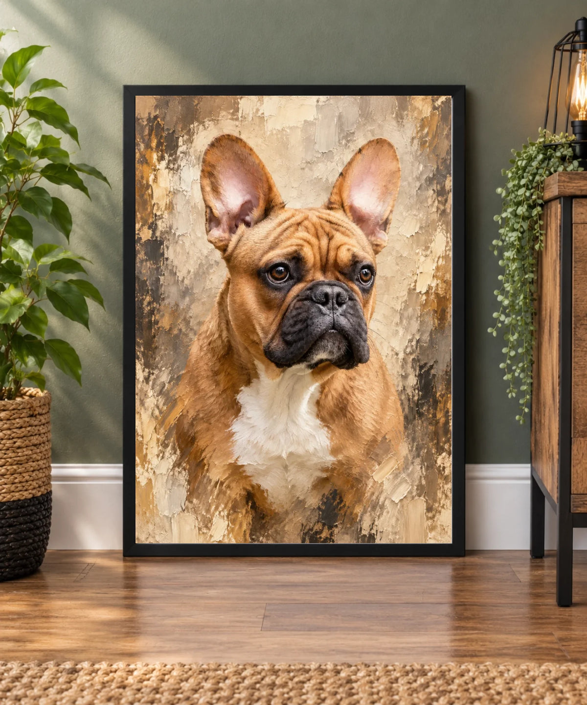 Personalised Pet Portrait From Photo – Custom Dog & Cat Oil Painting S ...